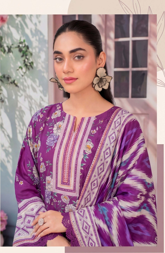 3 PIECE UN-STITCHED LAWN