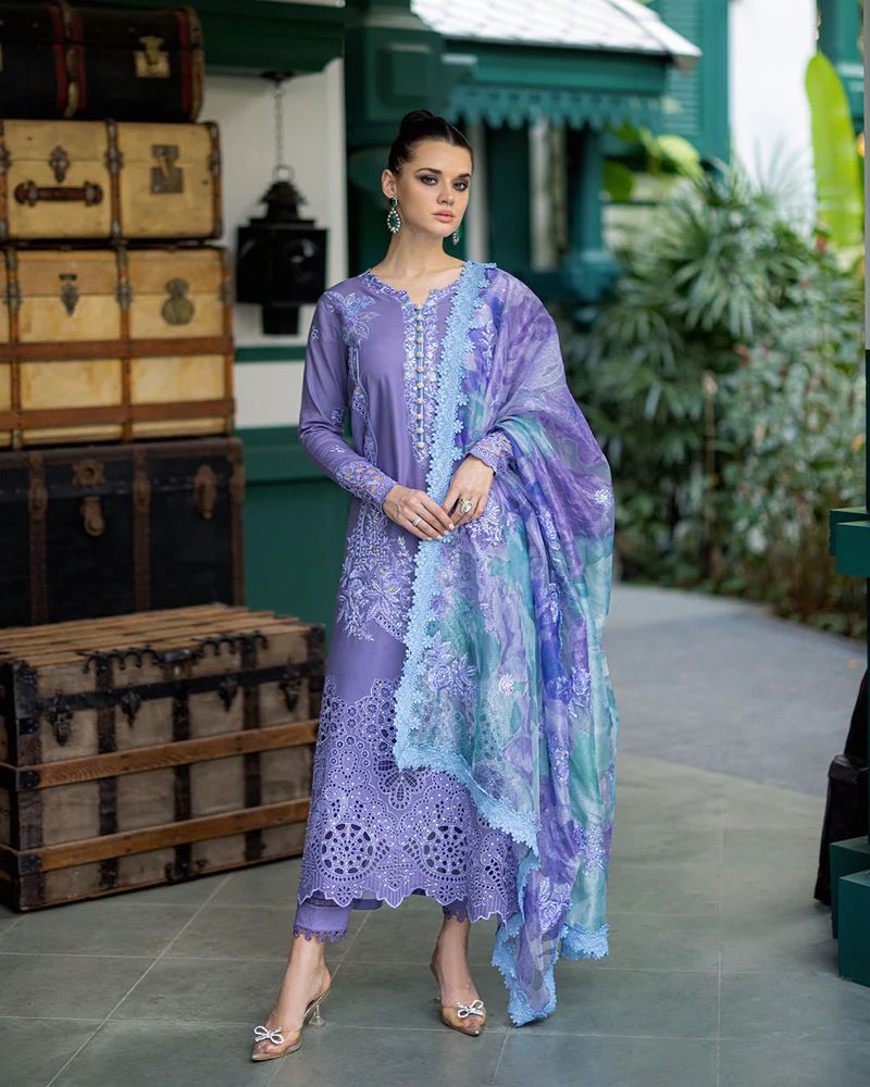 3 PC UN-STITCHED EMBROIDERY