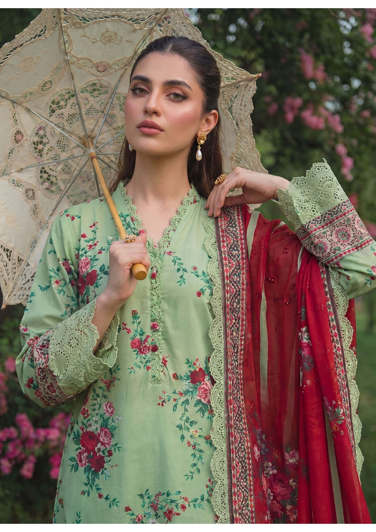 3PC UN-STITCHED LAWN