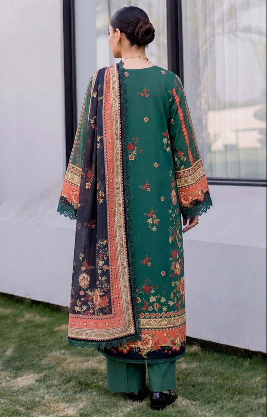 3PC UN-STITCHED LAWN