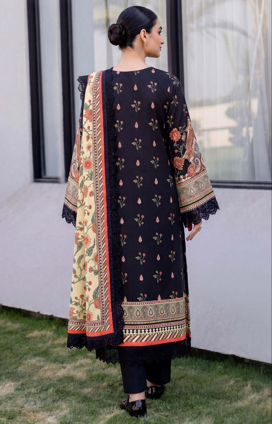 3PC UN-STITCHED LAWN