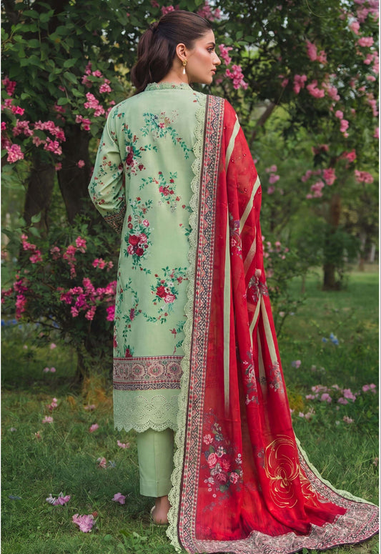 3PC UN-STITCHED LAWN