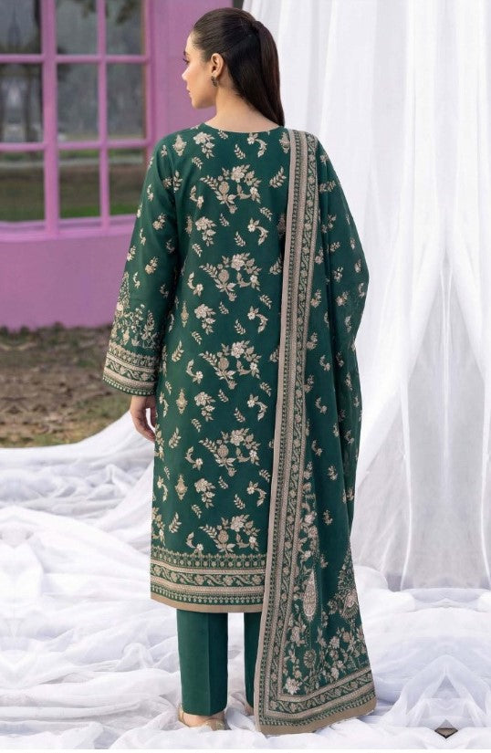 Zinc Base with Skin Print – 3 Piece Unstitched Premium Lawn Suit