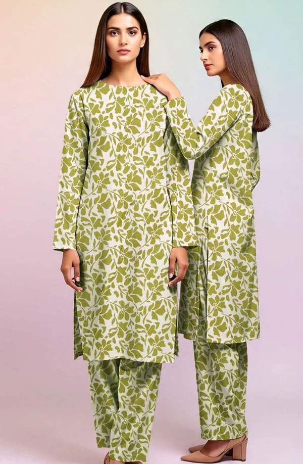 Zaitoon Gul 2PC Unstitched All Over Suit