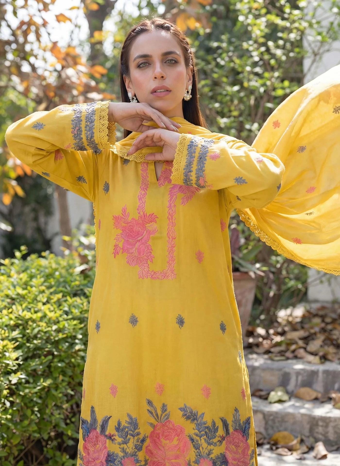 3PC UN-STITCHED JACQUARD LAWN