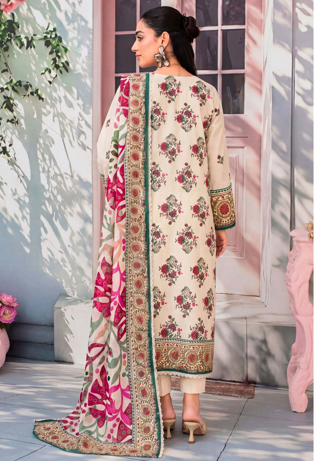 3 PIECE UN-STITCHED LAWN