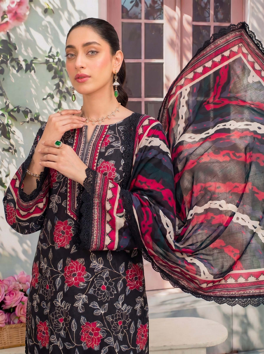 3 PIECE UN-STITCHED LAWN