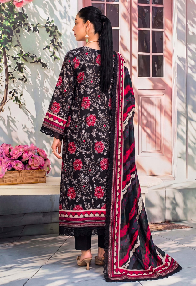 3 PIECE UN-STITCHED LAWN