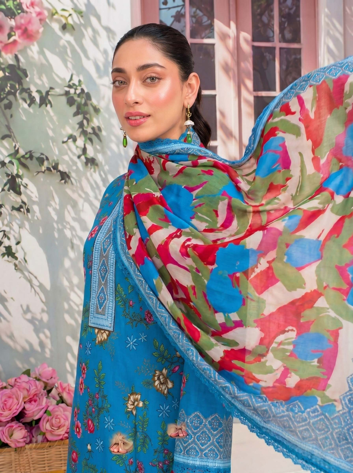 3 PIECE UN-STITCHED LAWN
