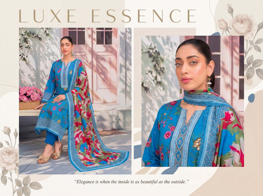 3 PIECE UN-STITCHED LAWN