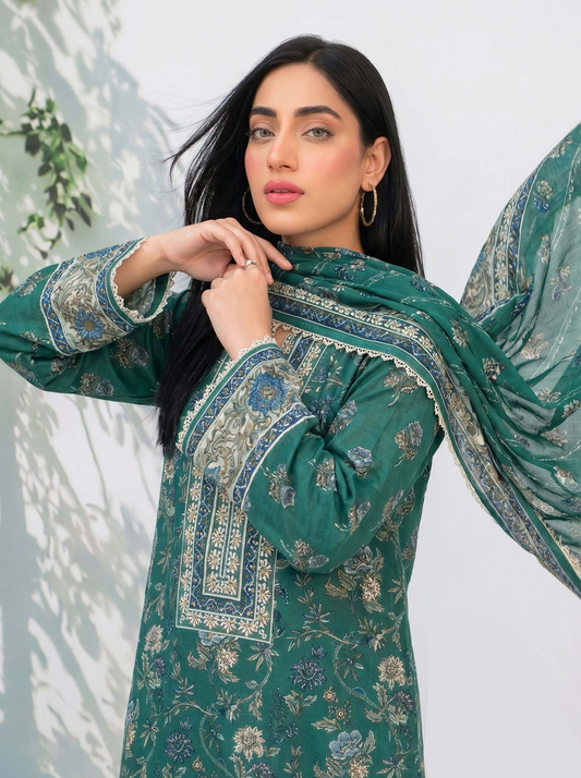 3 PIECE UN-STITCHED LAWN