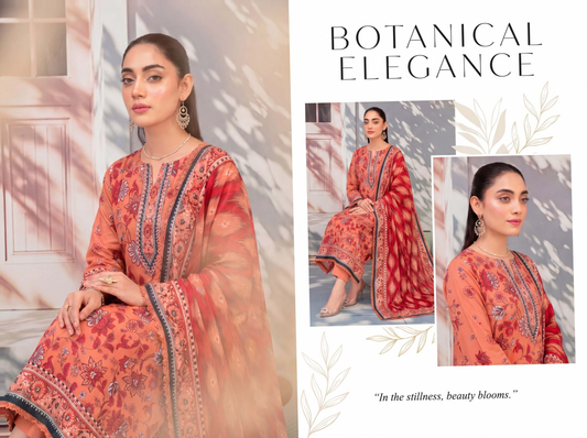 3 PIECE UN-STITCHED LAWN